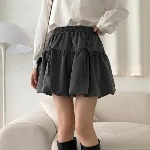 빅사이즈 510 심쿵티어드리본스커트 DLTT140