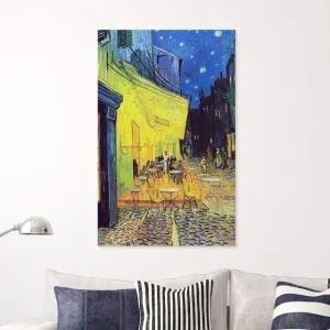 ( 출고옵션 - 35x35cm ) 고흐 명화 캔버스액자 밤의 (WF16734)