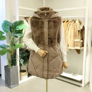 [대구백화점] [오픈클로젯]밍크퍼패딩롱베스트(DO25CPD492)