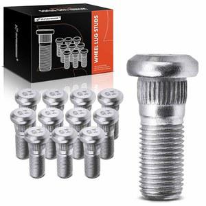 인피니티 QX4 및 200SX, 300ZX, 프론티어, 맥시마, 패스파인더, 픽업, 펄서, 센트라, 엑스테라, 720, D21 12-PC 세트와 호환되는 A- 12PCS M12-1.25 휠 러그 스터드