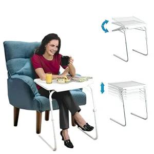 홈홈 쇼파 침대 접이식 베드트레이 테이블 탁자 책상/노트북/미니/협탁/폴딩/공간/활용/틈새/미니/데스크