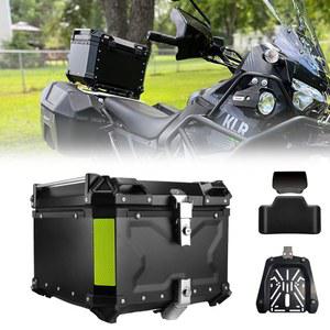오토바이 탑박스 65L CNC 알루미늄 헬멧 상자 트렁크 케이스 BMW r1200gs 모험 1200 gs R1250GS ADV에 여행 수하물 보관