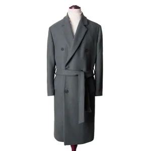 남성 회색 코트 정장룩 오피스룩 롱코트 패션 코디 남자모직코트