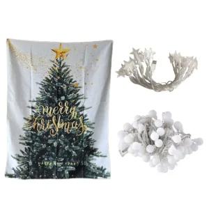 벽화 트리 배경 현수막 1p 포스터 크리스마스 파티 벽면 장식 실내 데코 겨울 매장 파티