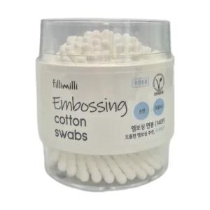 필리밀리 엠보싱 면봉 140P
