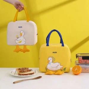 [골드스마일]보냉가방 캐릭터 유치원 도시락 보냉 가방 도시락가방 타포린백
