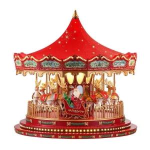 크리스마스 회전목마 멜로디 장식 684336 코스트코 잡화마켓2511