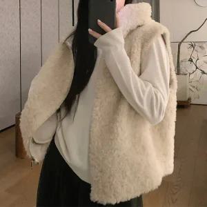 블런티 퍼후드 조끼