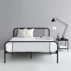 아트박스/마전동상회 철제 침대프레임 튼튼한 조립식 킹 침대