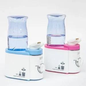 듀플렉스2200UH/핑크/블루 듀얼 간편세척 미니 초음파가습기 1L 보틀형 탁상용 가습기