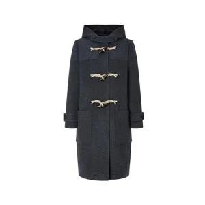 [셀러허브 패션]헤지스 여성s 후드 더플 코트 차콜그레이 HSCO5D105CG