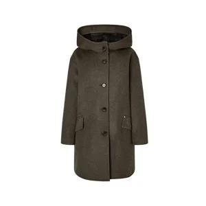 [셀러허브 패션]헤지스 여성s 핸드메이드 후디코트 카키 HSCO5D983K2