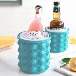 [골드스마일]실리콘 아이스 버킷 냉동 캠핑 소형