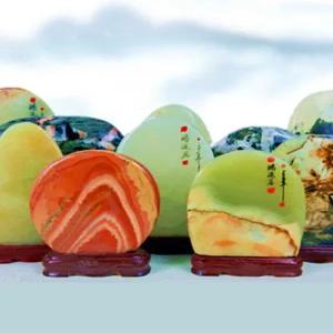 천연 옥 장식석 정원용 조경 자갈 희귀 스톤 보석 선물용 화분 장식