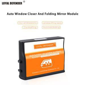 자동차 Isuzu D-Max 2020-2024 플러그 앤 플레이 모듈용 원터치 작동 기능이 있는 스마트 자동 윈도우 리프