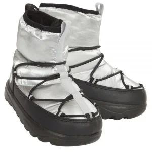 [매장판] 노스페이스 키즈 방한화 부츠 숏 겨울 보레알리스 데일리 신발 실버 NS87R97T