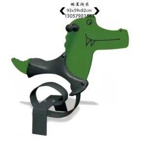 악어 시소기구 놀이터 야외 동물 펜션 시소 놀이기구 스프링