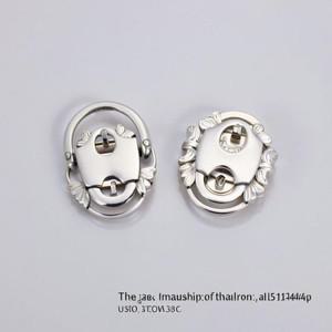 1개 아연  옷장 봉 브래킷 레일 지지대 벽걸이형 튜브용 하드웨어