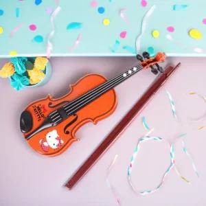 헬로키티 바이올린 악기 장난감 멜로디 자동연주 떨림 어린이 악기놀이 음악 선물