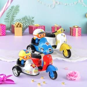 미카 뉴뽀로로 메탈스쿠터 오토바이 장난감 바이크 모형 피규어 역할 놀이 캐릭터 작동