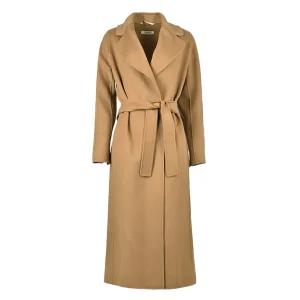 25FW 막스마라 S 여성 POLDO 폴도 버진 울 롱 코트 카멜 POLDO 045