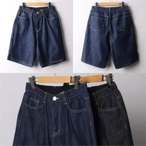 빅사이즈 207 베이직스티치5부반바지 DMDI828