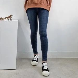 빅사이즈 111 데일리블루기모스키니 DCAG016