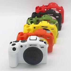 캐논 EOS R10 R7 RP R6 R 7D 600D 임팩 방지 커버 용 부드러운 실리콘 갑옷 카메라 바디 케이스