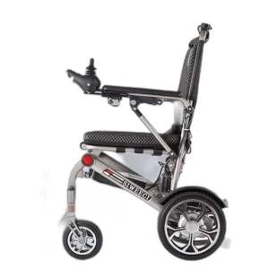 전동 휠체어 경량 휴대용 비행기 접이식 노인 실버 여행용 배터리
