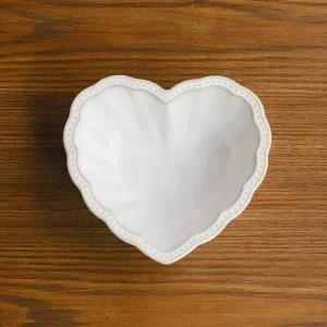 [골드스마일]도자기 하트볼 14cm 예쁜 그릇