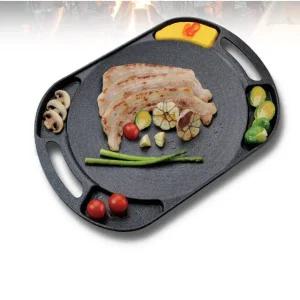 라체나 인덕션겸용 사각 타원 그리들