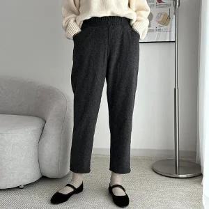 빅사이즈 312 윈터골지스판배기팬츠 DLOQ324