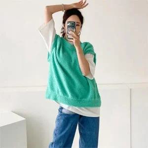 빅사이즈 스노우덤블오버베스트 DSOC345