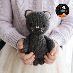 베이비 키튼 (차콜) 핸드메이드 애착인형 아기 출산 임신 선물 할로윈