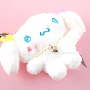 여아 아동 캐릭터 하트 진주목걸이 인형 키링 13cm 강아지키링