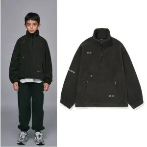 [AK수원점] [블루테일] 플리스맨투맨 상하세트 AZI1TS02CG / AZI1PT01CG