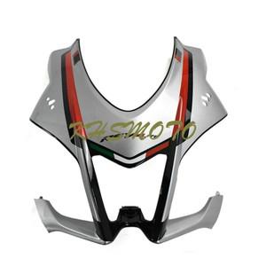 [호환제품] 오토바이 페어링 키트 Aprilia RSV1000 2016 주입 ABS 레드 실버 차체 세트