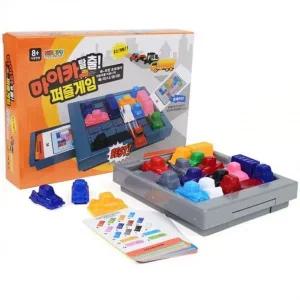 [골드스마일]아기 블록 퍼즐 마이카 탈출전 숲 속 동물 40피스