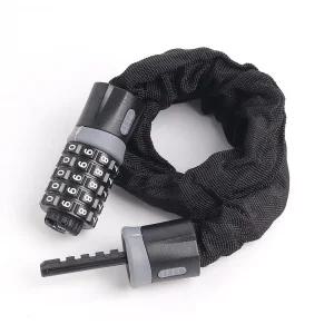 번호키 체인 자전거자물쇠 60cm 비밀번호 사슬자물쇠
