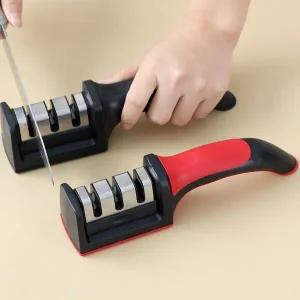 [골드스마일]초밥집샤프너 3in1 가위 연마샤프너 들고다니는 3종