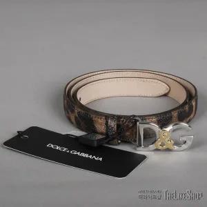 [돌체앤가바나] 레오파더 레드 20MM 벨트