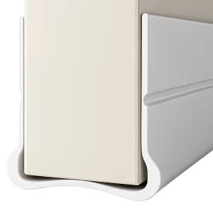 코이드림 방문틈새막이 부착형 문틈막이 소음차단 문풍지 화이트