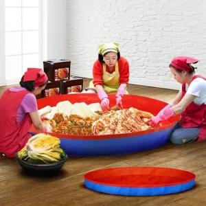 김장매트 180cm 다용도깔판 김장비닐 김장철 절임패드 김치 대야