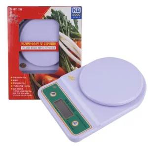 디지털 주부 저울 2kg 제빵저울
