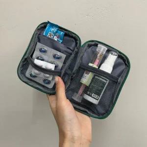 휴대용 비상약 약파우치 그린