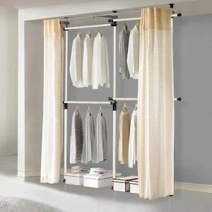 [왕자행거]왕자 심플4단커튼행거_선택형