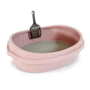 [골드스마일]고양이 화장실 대형 인디핑크 디자인 애완동물 푸르미 용품