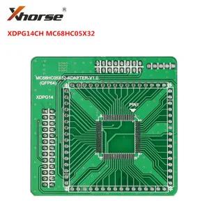 호환  XHORSE XDPG14CH MC68HC05X32 QFP64 V1.0 어댑터 VVDI Prog 프로그래머와 작동