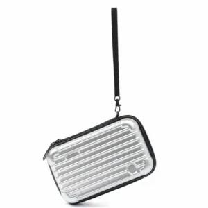 [라일리] Rly 하드케이스 파우치(실버) 방수파우치 미니파우치