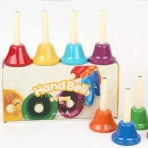 종악기 핸드벨 음악 악기 유아용 실내놀이용 (WFKMZYR)